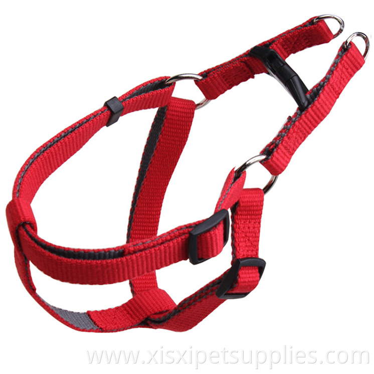 Custom print logo dog collar leash harness set with name plate